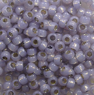 TR-08-PF2122 Toho rocailles 8-0 Permanent Finish – Silver-Lined Milky Alexandrite color PF2122
