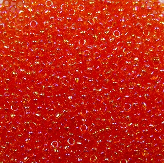 TR-15-0165 Toho rocailles 15-0 Transparent Rainbow Light Ruby Hyacinth color 165