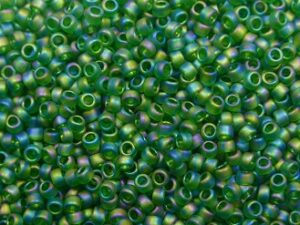 TR-15-0167BF Transparent Rainbow Frosted Grass Green - Afbeelding 1