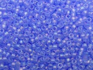 TR-15-0168F Transparent Rainbow Frosted Light Sapphire