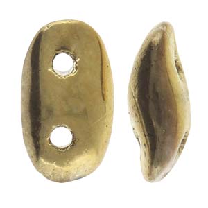 WAV-00030-26440 Wave Bead 7x3mm Crystal Full Amber color 00030-26440-detail