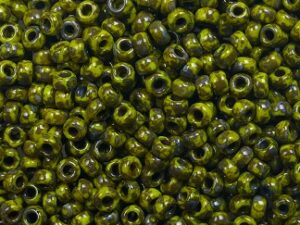 M-11-4519 Opaque Picasso Dark Yellow 10 gram - Afbeelding 1