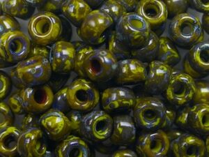 M-6-4519 Opaque Picasso Dark Yellow 10 gram - Afbeelding 1
