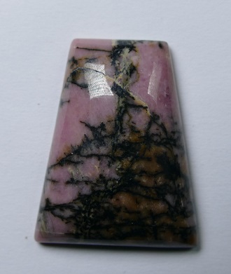 RHO-1 Natuursteen Rhodonite 27x21x6 mm