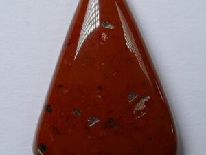 RJ-2 Natuursteen Druppelvormige Cabochon Red Jasper