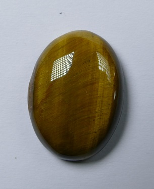 TE-1 Natuursteen Tigers Eye, tijgeroog 23x17x7 mm