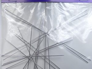 WSassort Wire SnowFlake variatiepack assorted: 3 3/4 inch ( 9.5 cm), 4,5 Inch ( 11,4 cm.) en 6 inch ( 15,25 cm) - Afbeelding 1