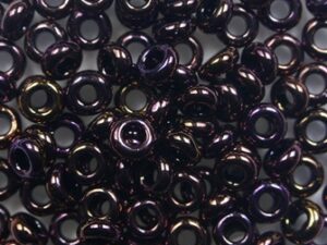 TN-06-0502 Higher Metallic Amethyst TOHO Demi Round