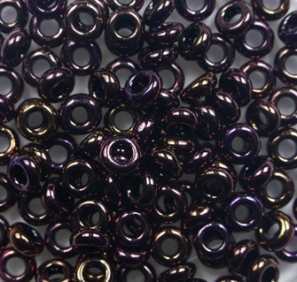 TN-06-0502 Toho Demi Round 6-0 Higher-Metallic Amethyst color 502