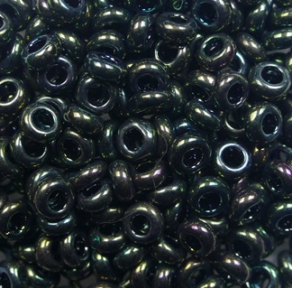 TN-06-0508 Toho Demi Round 6-0 Higher-Metallic Iris Olivine color 508
