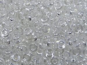TN-08-0101 Transparent Lustered Crystal TOHO Demi Round