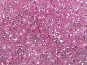 TN-08-0379 Inside Color Crystal Cotton Candy Lined TOHO Demi Round - Afbeelding 1