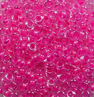 TN-08-0978 Toho Demi Rounds 8-0 Luminous Neon Pink color 978