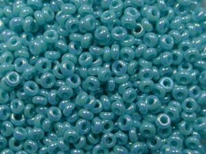 TN-11-0413 Opaque Rainbow Turquoise TOHO Demi Round - Afbeelding 1