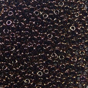 TN-11-0501 Toho Demi Rounds 11-0 Higher-Metallic Cinnamon Bronze color 501