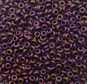 TN-11-0703 Toho Demi Rounds 11-0 Matte-Color Mauve Mocha color 703