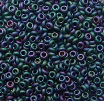 TN-11-0706 Toho Demi Rounds 11-0 Matte-Color Iris Teal color 706