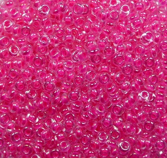 TN-11-0978 Toho Demi Rounds 11-0 Luminous Neon Pink color 978