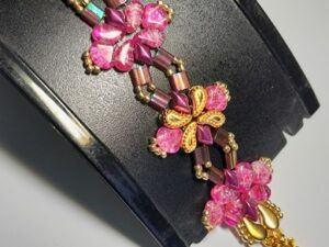 KIT Aylia Bracelet, Goud Roze, by Cora Sparidaans KIT