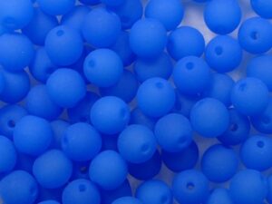 04-R-25127AL Neon Aquamarine Round 4 mm. 100 Pc. - Afbeelding 1