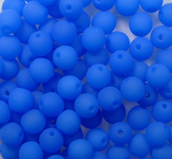 04-R-25127AL round beads 4 mm Neon Aquamarine color 25127AL