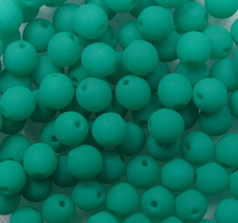 04-R-25128AL round beads 4 mm Neon Emerald color 25128AL