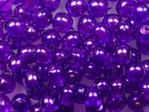 04-R-63294CR Transparent Pearl Violet Round 4 mm. 100 Pc. - Afbeelding 1