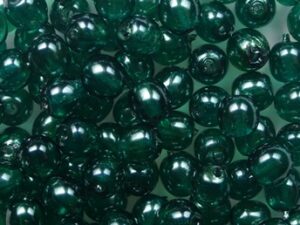04-R-63585CR Transparent Pearl Deep Reef Round 4 mm. 100 Pc. - Afbeelding 1