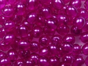 04-R-63733CR Transparent Pearl Magenta Round 4 mm. 100 Pc. - Afbeelding 1