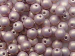 04-R-92982 Neon Brown Round 4 mm. 100 Pc. - Afbeelding 1