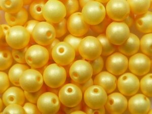 04-R-92984 Neon Sunflower Round 4 mm. 100 Pc. - Afbeelding 1