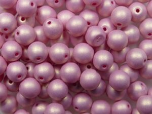 04-R-92988 Neon Maroon Round 4 mm. 100 Pc.