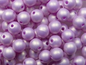 04-R-92990 Neon Lavender Round 4 mm. 100 Pc. - Afbeelding 1