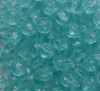MB-04-60110 Melon Beads 4 mm Teal color 60110