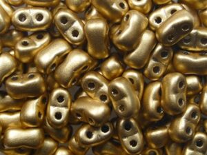 BO-00030-01710 Bi-Bo Beads Matte Metallic Flax 10 gram - Afbeelding 1