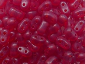 BO-90080-84100 Bi-Bo Beads Matte Siam Ruby 10 gram - Afbeelding 1