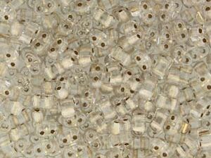 BO-00030-68106 Bi-Bo Beads Crystal Bronze Lined 10 gram - Afbeelding 1