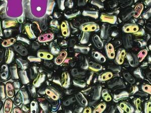 BO-23980-28101 Bi-Bo Beads Jet Vitrail 10 gram - Afbeelding 1