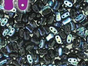 BO-23980-28701 Bi-Bo Beads Jet AB 10 gram - Afbeelding 1
