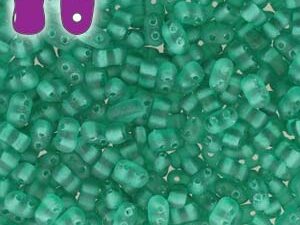 BO-50720-84110 Bi-Bo Beads Matte Emerald 10 gram - Afbeelding 1