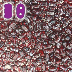 BO52-90080-43400 Bi-Bo Siam Ruby Silver Picasso