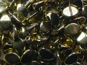 PI-00030-26440 Crystal Amber Full Pinch beads. 10 gram - Afbeelding 1