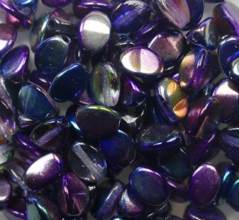 PI-00030-95100 Pinch Bead 5x3 mm Crystal Magic Blue color 00030-95100