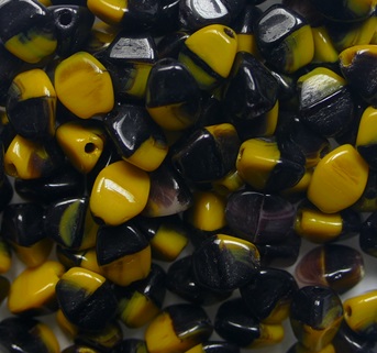 PI-X2108 Pinch Beads 5x3 mm Bumblebee color X2108