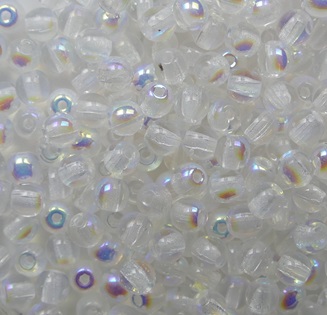 03-R-00030-28701 Crystal AB Round 3 mm. 100 Pc. color 00030-28701