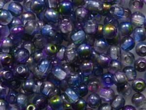 03-R-00030-95100 Crystal Magic Blue rond 3 mm. 100 stuks - Afbeelding 1