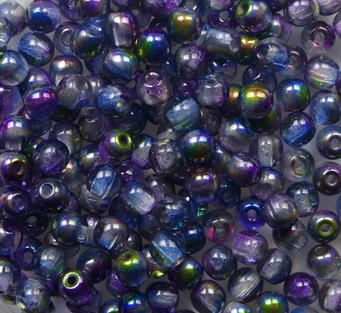 03-R-00030-95100 Crystal Magic Blue Round 3 mm. 100 Pc. color 00030-95100