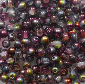 03-R-00030-95200 Crystal Magic Wine Round 3 mm. 100 Pc. color 00030-95200