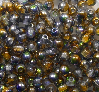 03-R-00030-95300 Crystal Magic Copper Round 3 mm. 100 Pc. color 00030-95300