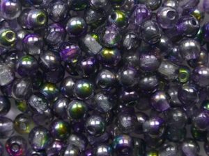 03-R-00030-95500 Crystal Magic Purple rond 3 mm. 100 stuks - Afbeelding 1